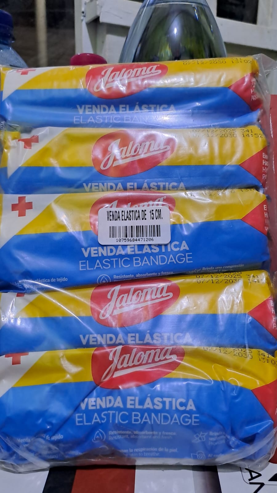 VENDA ELASTICA GASA DE 15CM - FARMACIA NUEVO MILENIO