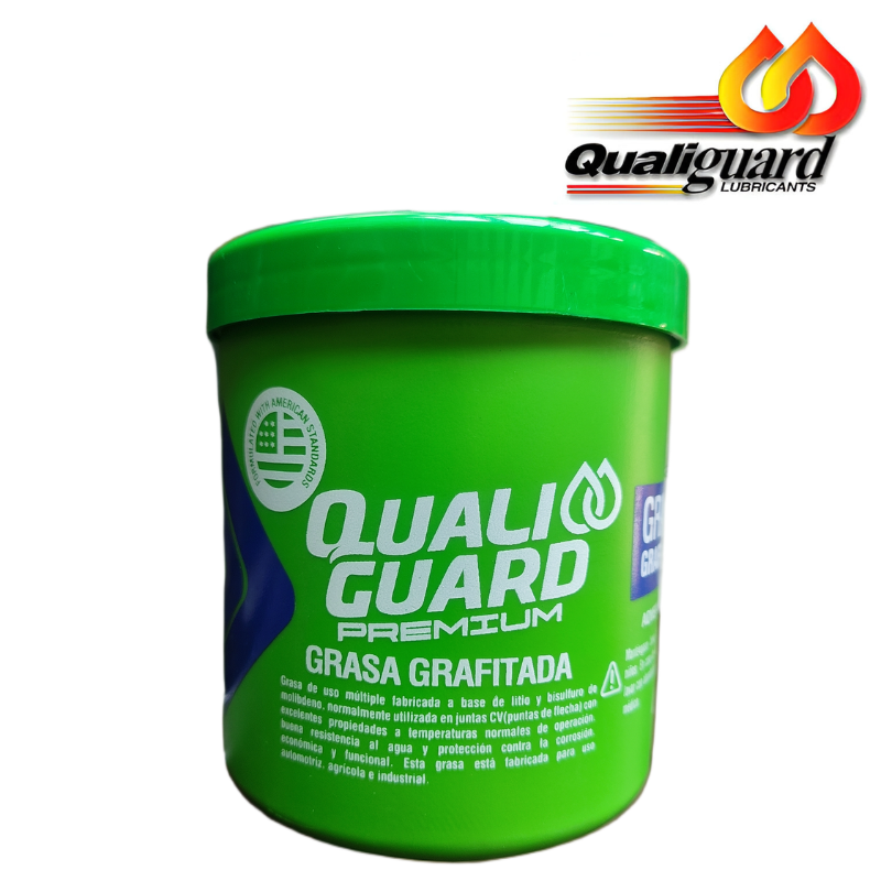 Tarro Grasa Grafitada (450g) Qualiguard - Repuestos y Lubricantes Vicent's