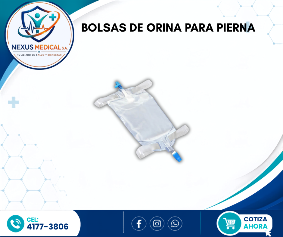 BOLSAS DE ORINA PARA PIERNA  - Nexus Medical S.A.