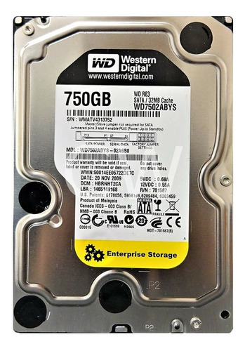 Disco duro 750GB Refurbished