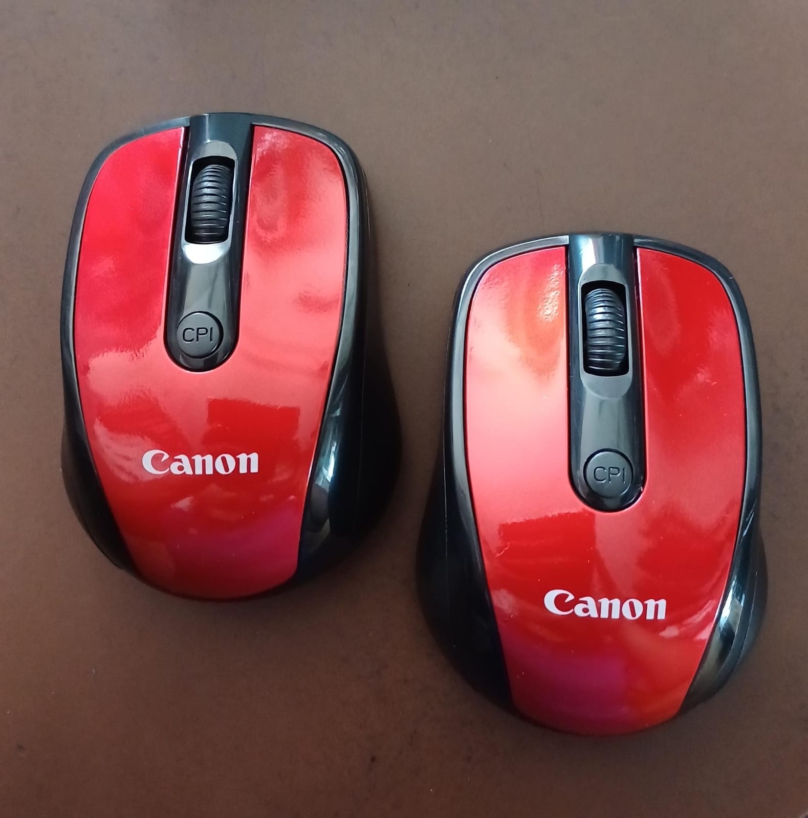 Mouse Rojo canon Inalámbrico  