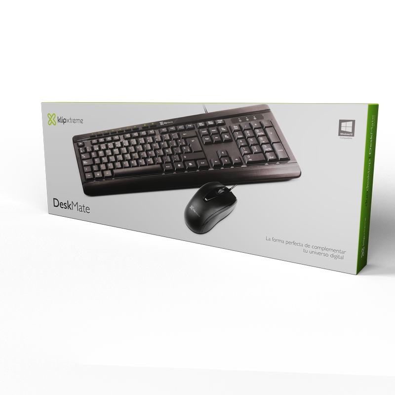 Combo de Teclado USB + Mouse Klipxtreme 251S