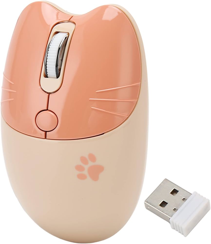 Mouse de gato color crema - Govania, S.A