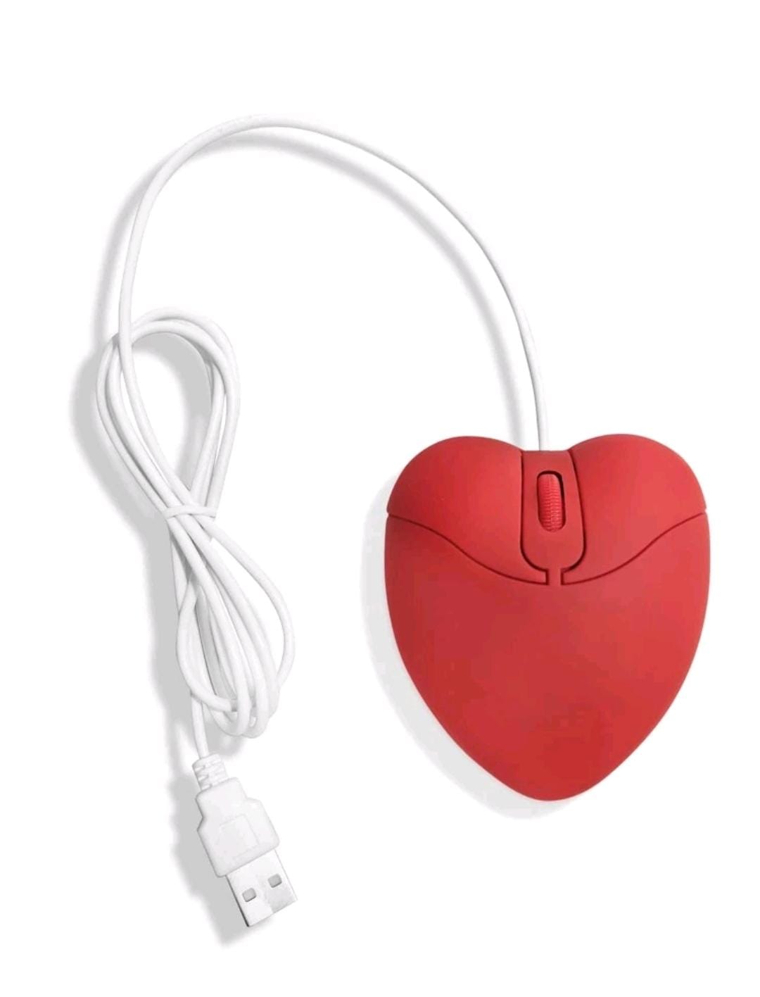 Mouse de corazón con cable - Govania, S.A