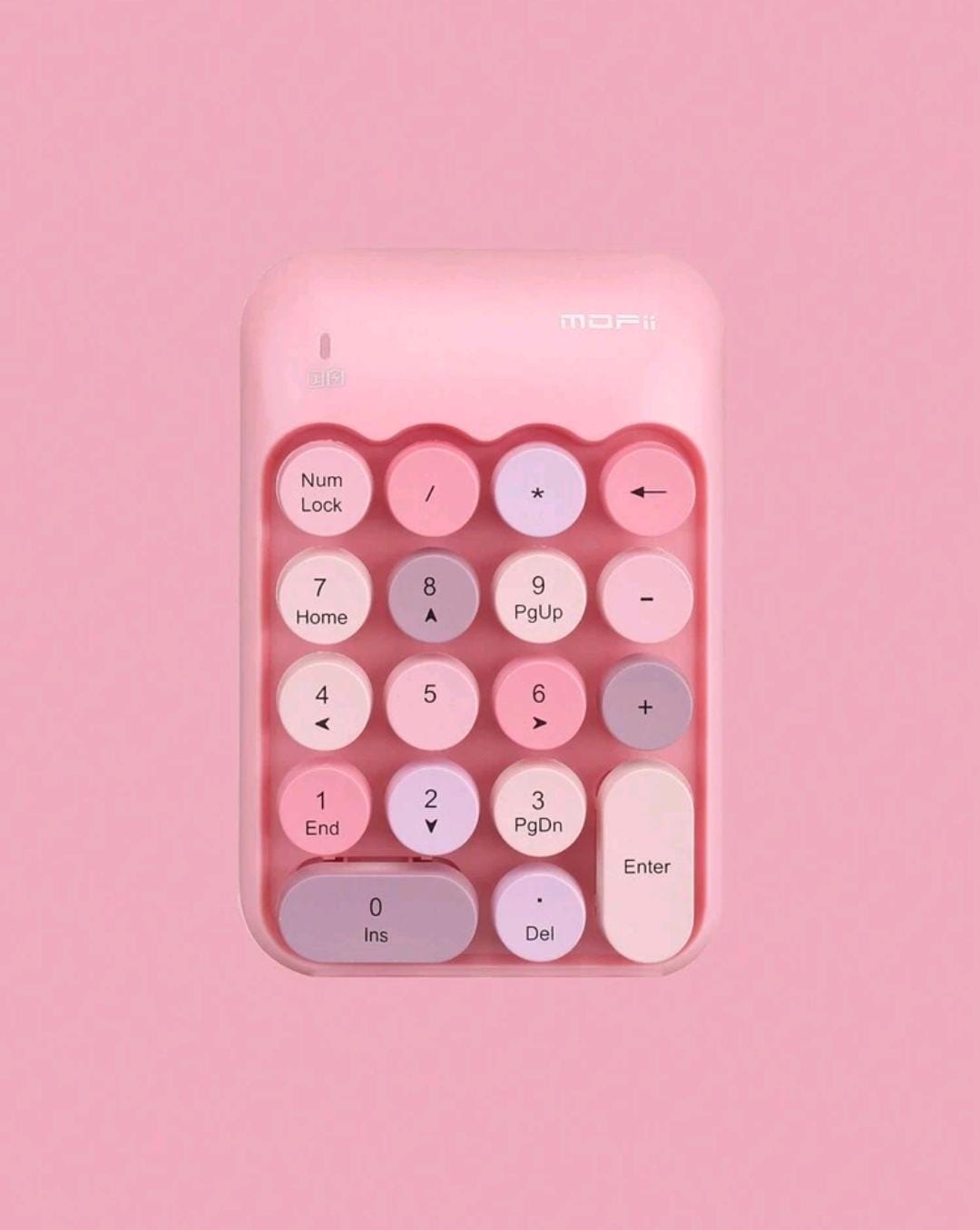 Teclado numerico rosado - Govania, S.A