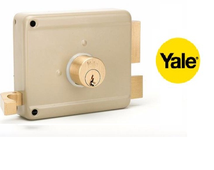 CHAPA PARA PUERTA DERECHA CORTA 61000501 - YALE - DIFER