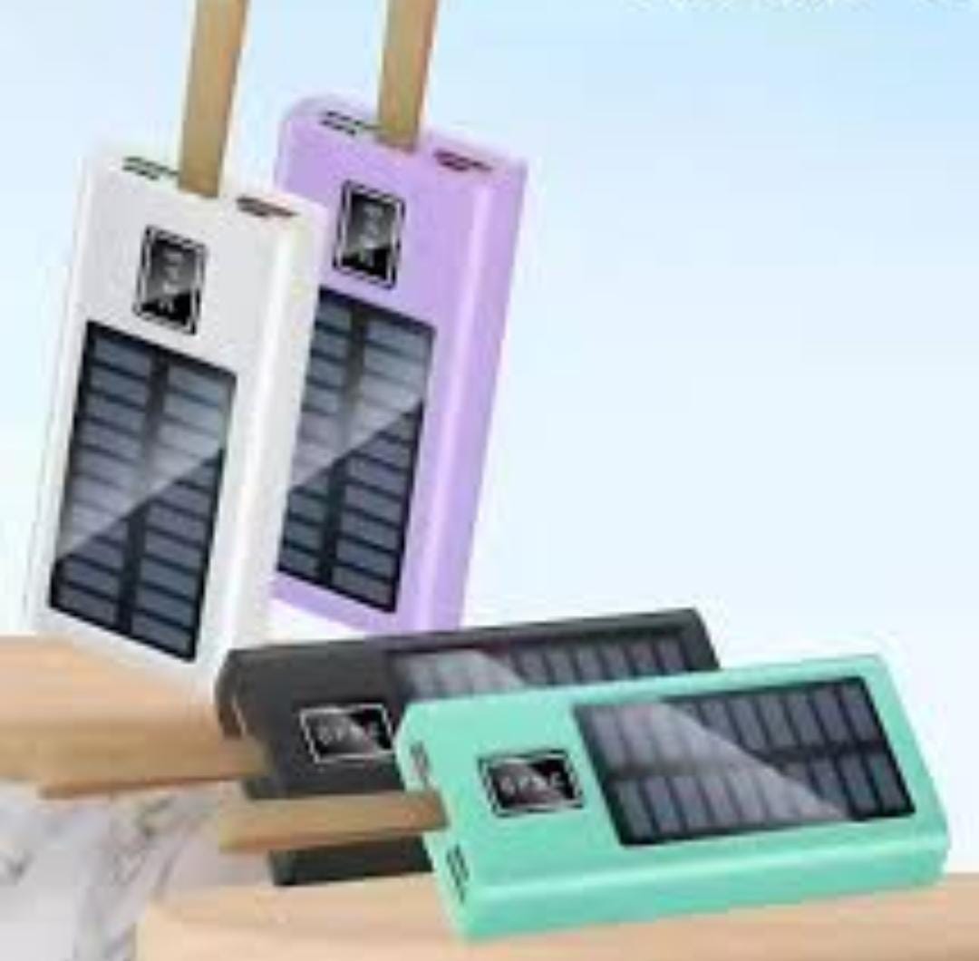 Power Bank con Panel solar 16,000mAh 