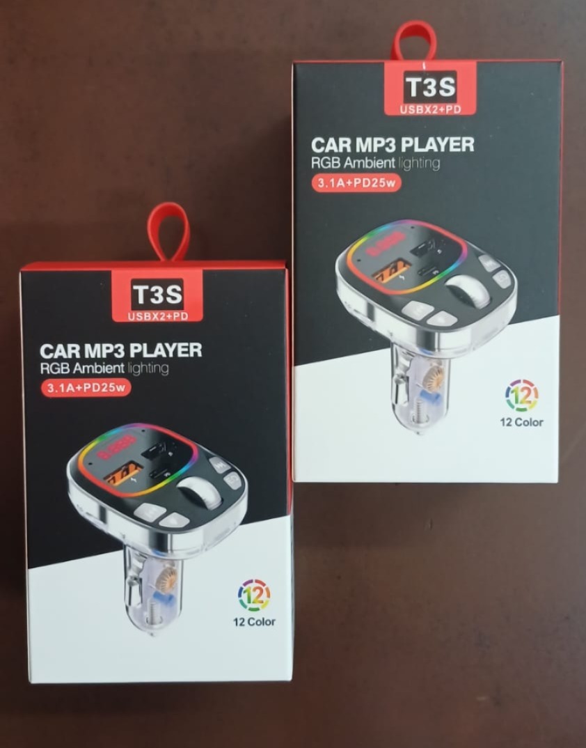 Reproductor mp3 para carro / Cigarrera T3S