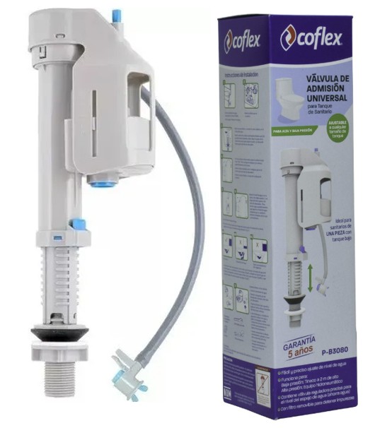 ARBOLITO PARA TANQUE DE SANITARIO AJUSTABLE P-B3080 - COFLEX - DIFER