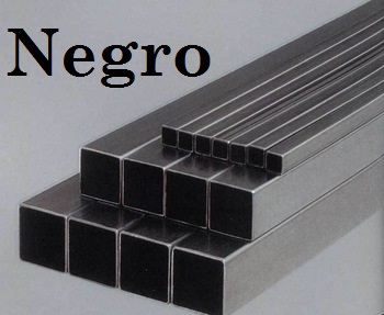 TUBO NEGRO CUADRADO CH18 COMERCIAL  2" - DIFER