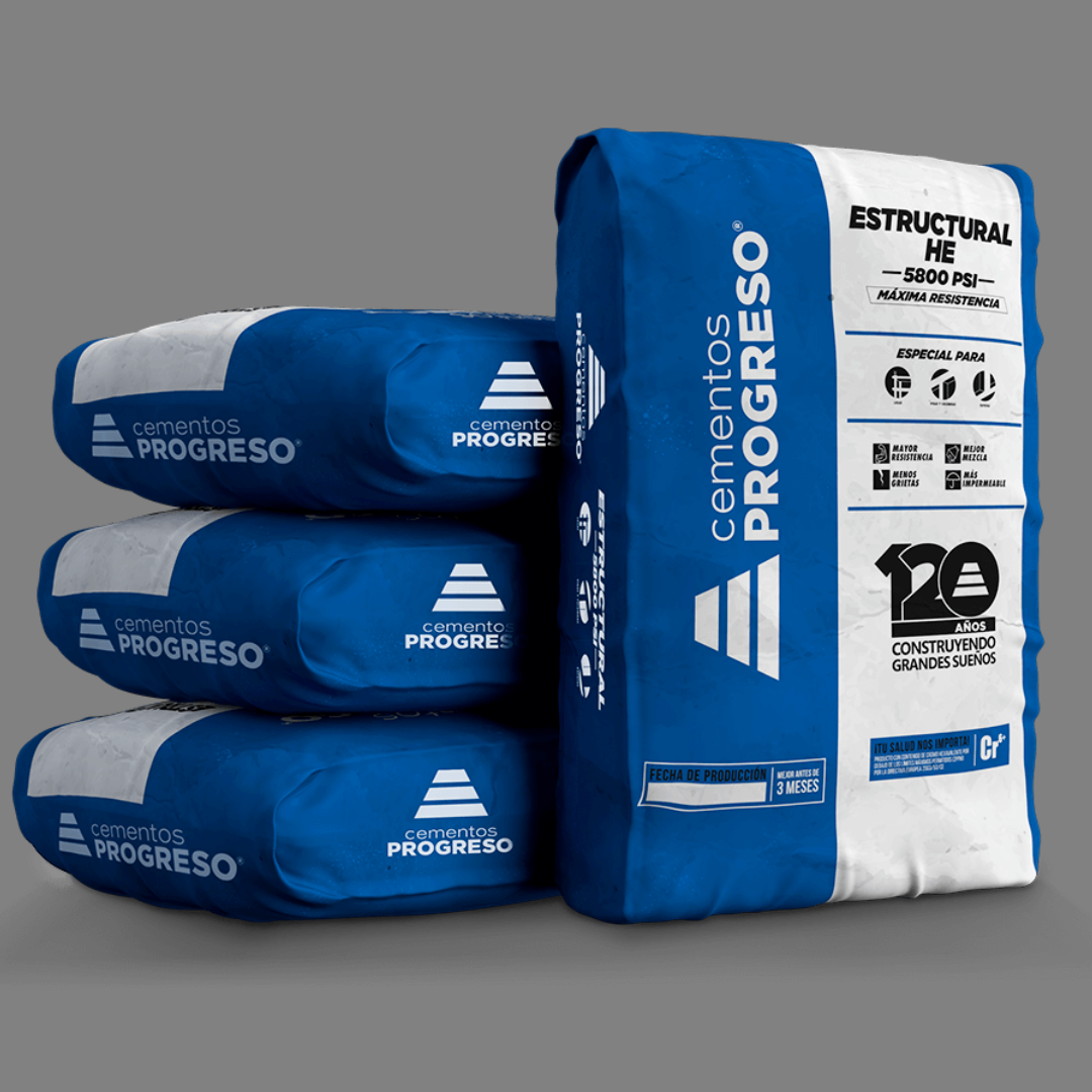 BOLSA DE CEMENTO GRIS ESTRUCTURAL 5800 - PROGRESO - DIFER