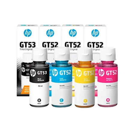 Tinta HP Original  GT52 / GT53