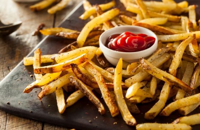 Papas Fritas Grandes - Restaurante Cafeteria demo