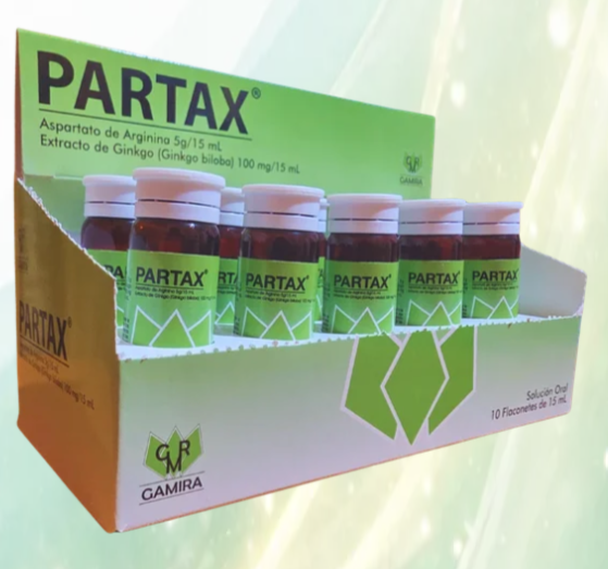 PARTAX CAJA X 10 FLACONETES - INVERSIONES GAMIRA, SOCIEDAD ANONIMA