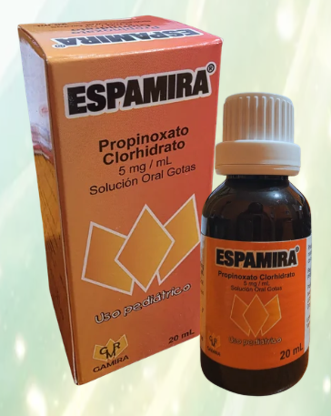 ESPAMIRA 5MG/ML SOLUCION ORAL GOTERO 20 ML - INVERSIONES GAMIRA, SOCIEDAD ANONIMA