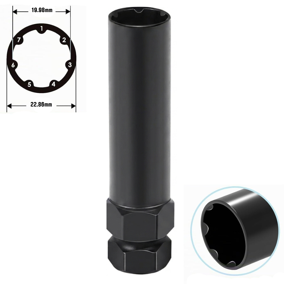 Llave de Seguridad Para Tuerca de (7 Puntos) - Repuestos y Lubricantes Vicent's