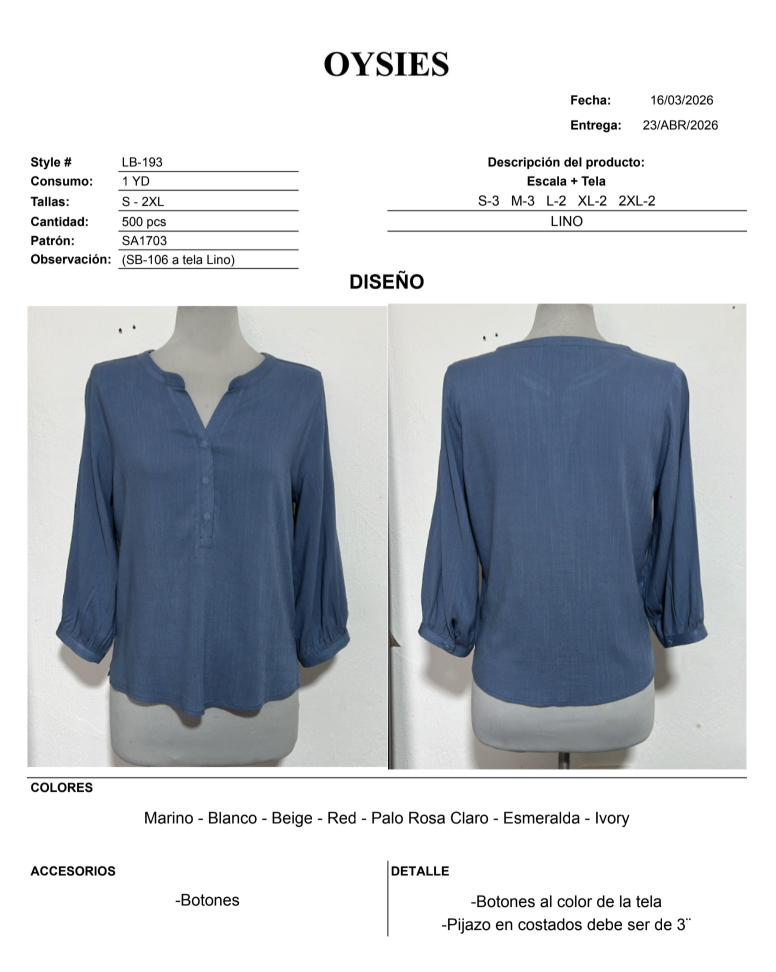 LB193 - Oysies