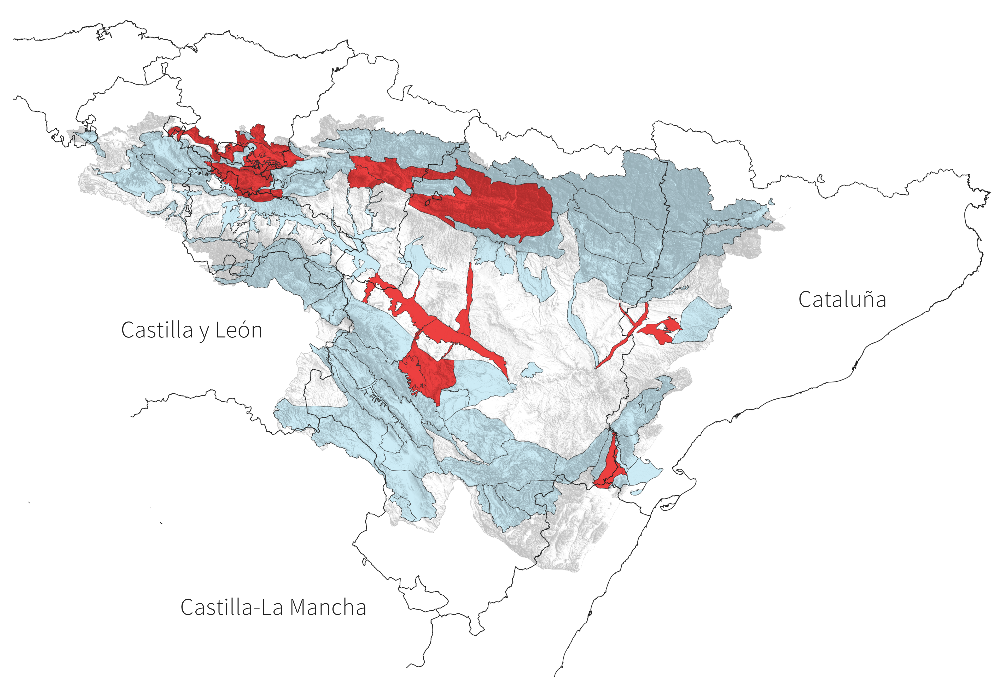 Presiones significativas de los pesticidas sobre las masas de agua subterráneas en la cuenca del Ebro