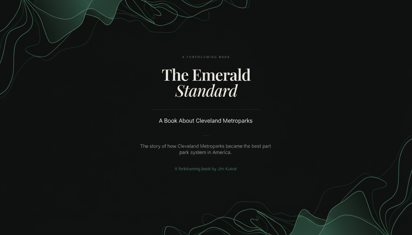 The Emerald Standard — A Book About Cleveland Metroparks