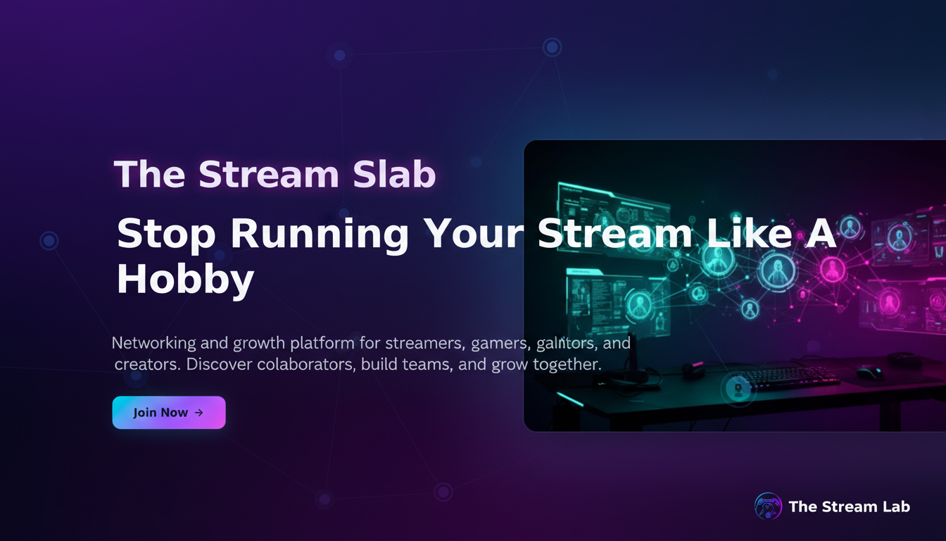 The Stream Lab - The business backend for creators