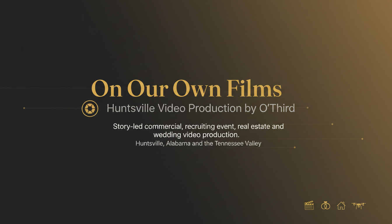 Real studio photo for On Our Own Films