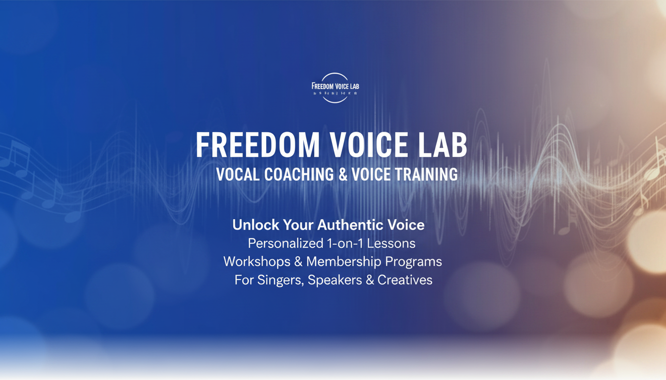 Freedom Voice Lab – Vocal Coaching & Voice Training