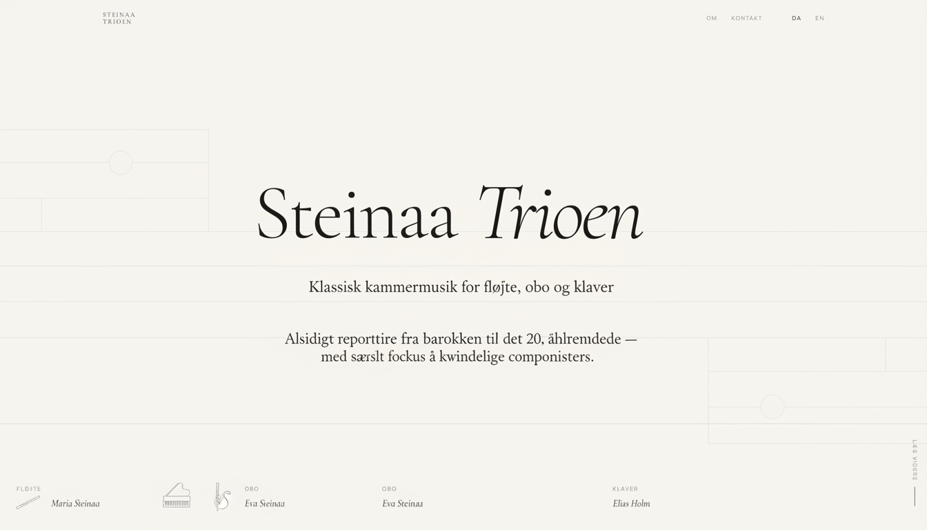 Steinaa trioen I/S logo