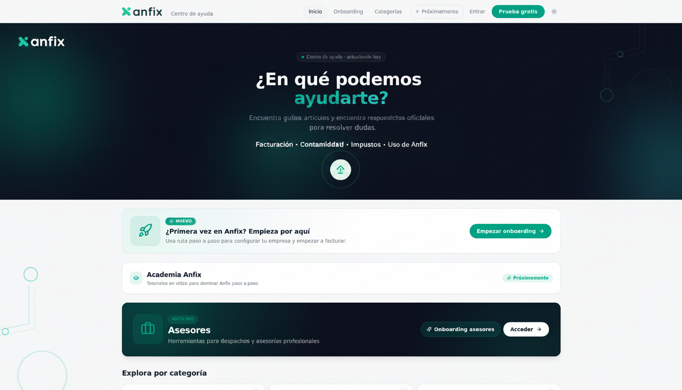 ¿Cómo adjuntar el pdf de una factura para que quede archivado? | Anfix
