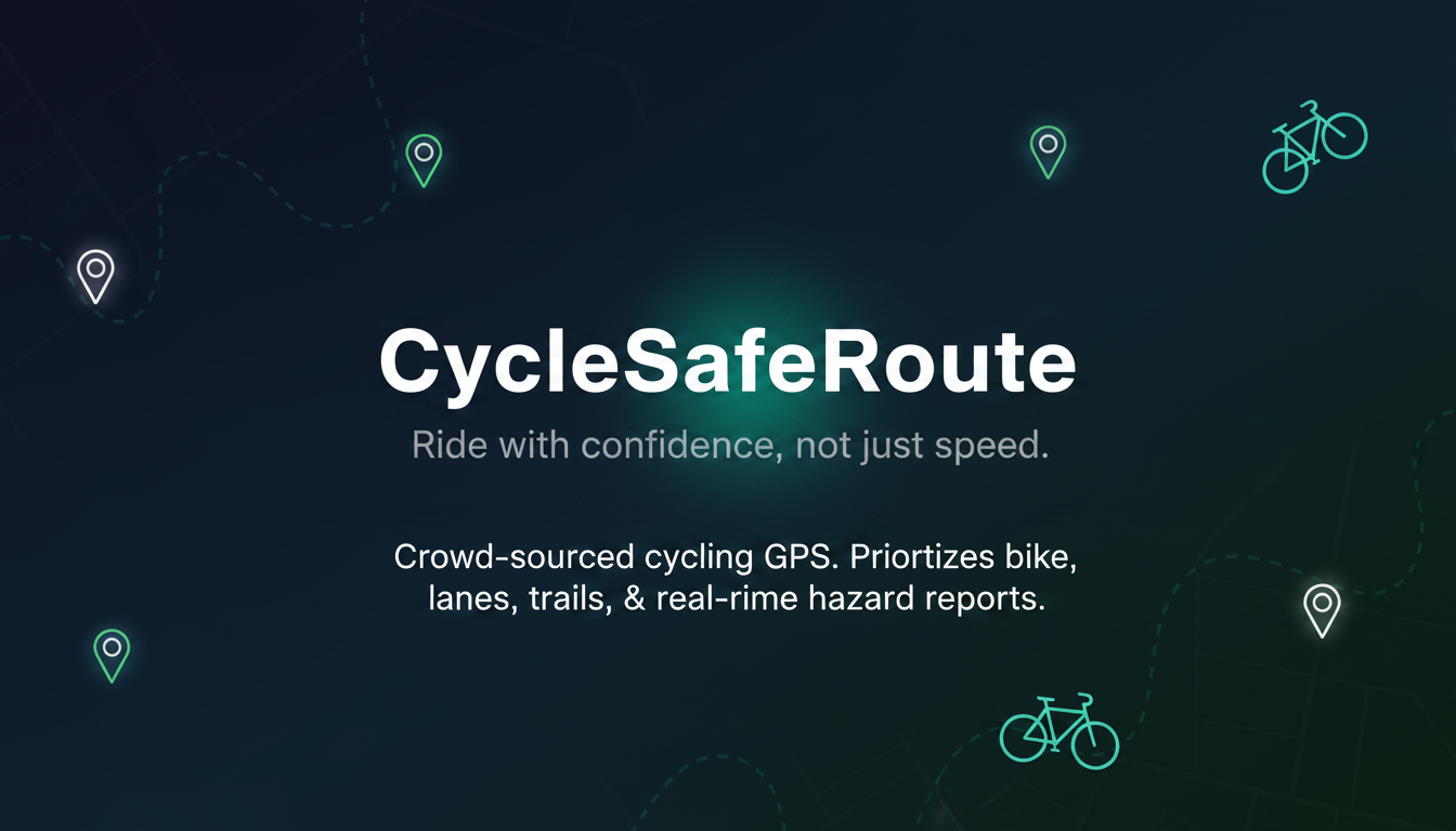 CycleSafeRoute logo