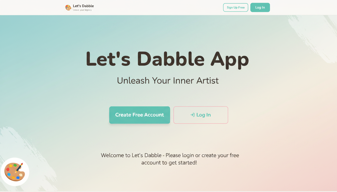 Let's Dabble — Leave Your Legacy