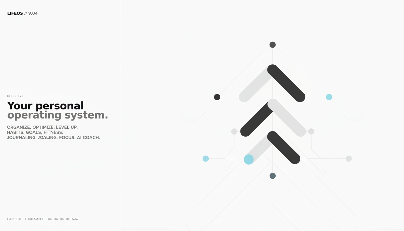 Life OS — Your Personal Operating System — 官网预览图