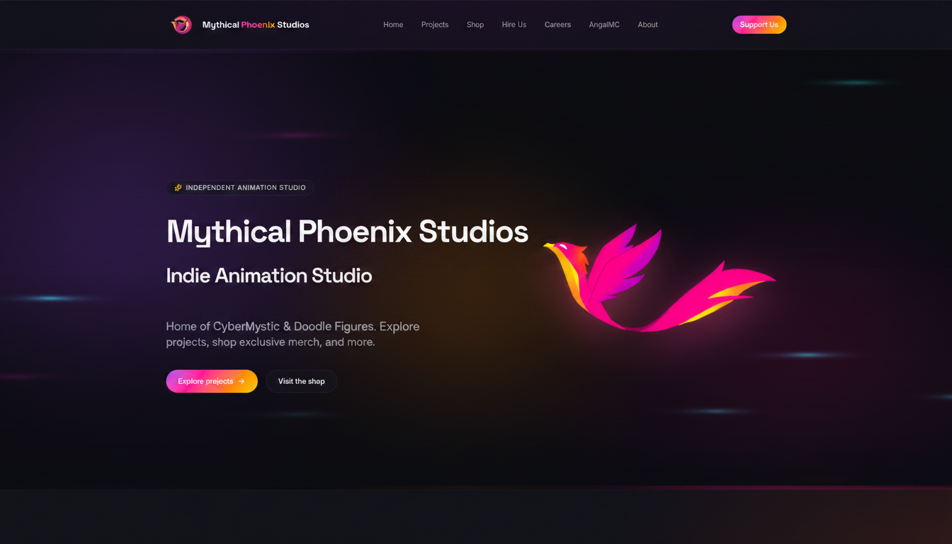 Mythical Phoenix Studios — Animation reborn