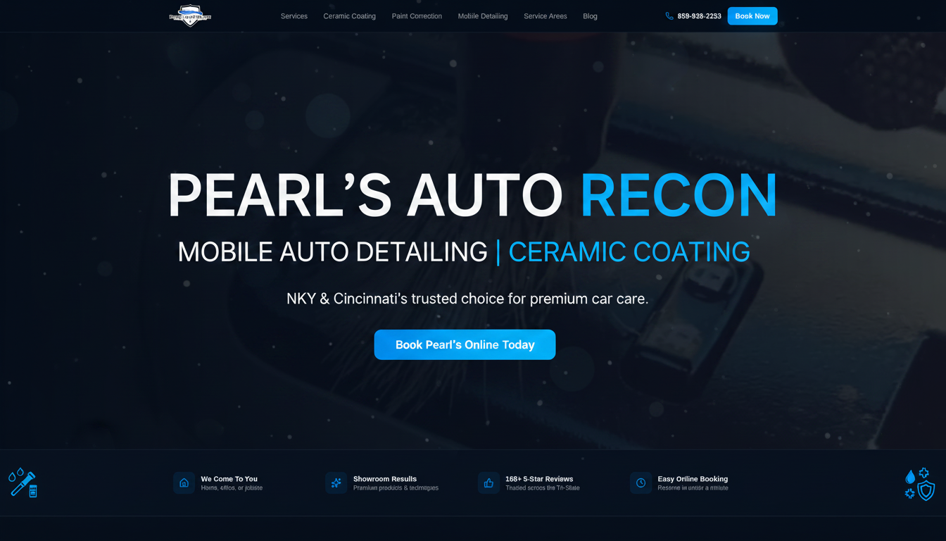Mobile Detailing NKY & Cincinnati | Pearl's Auto Recon