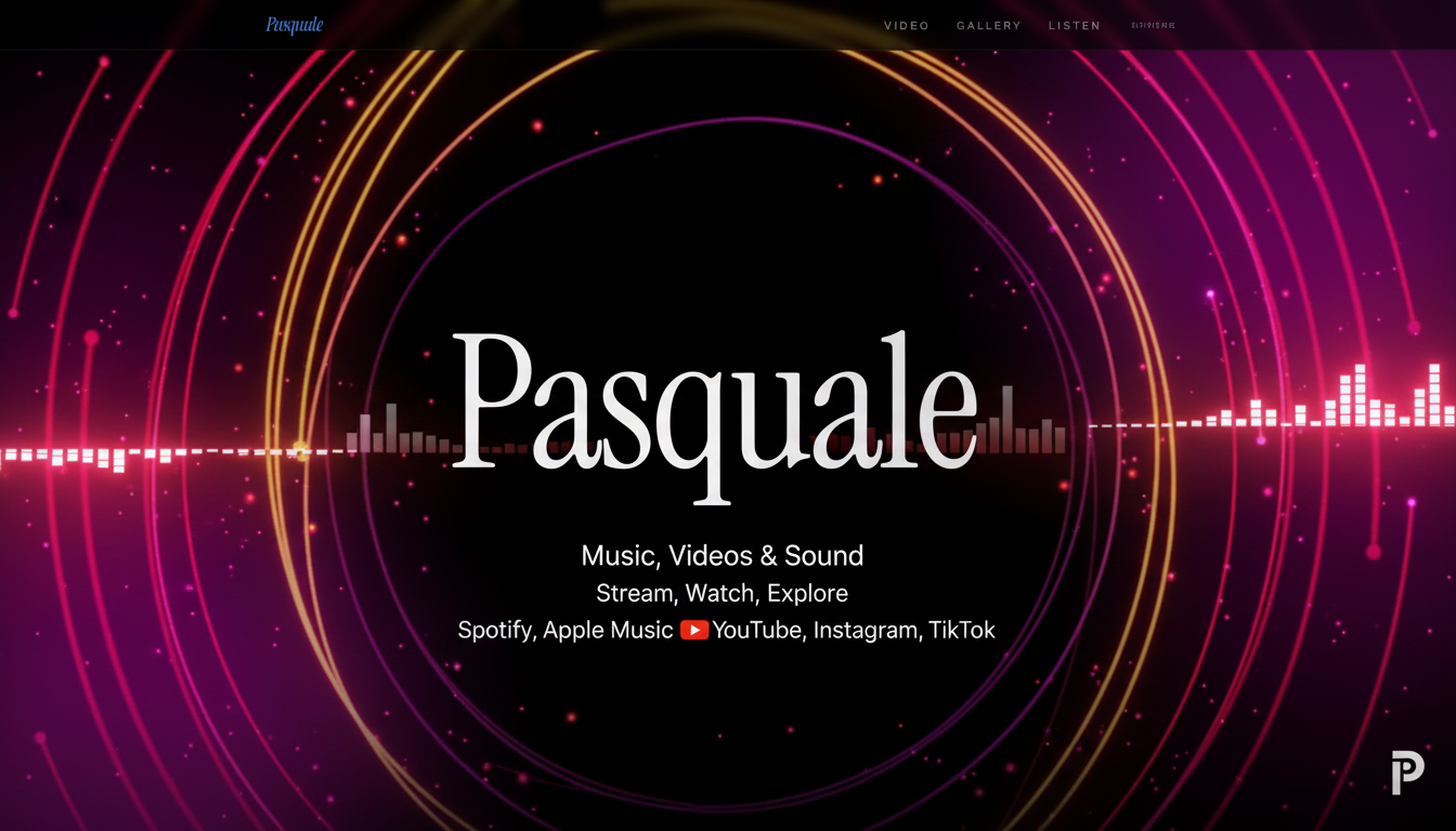Pasquale — Music, Videos & Sound