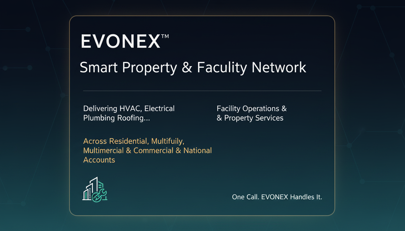 EVONEX — America's Smart Property & Facility Service Network