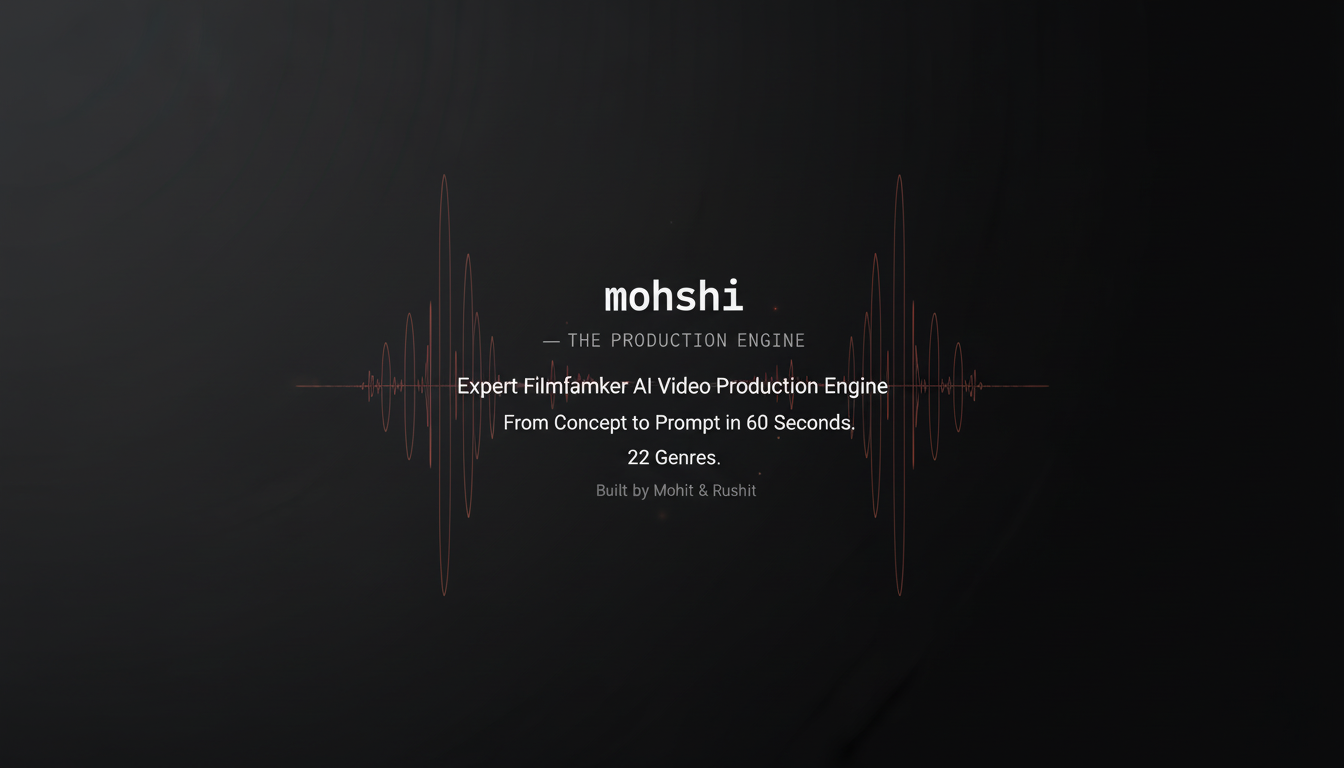 mohshi — the production engine