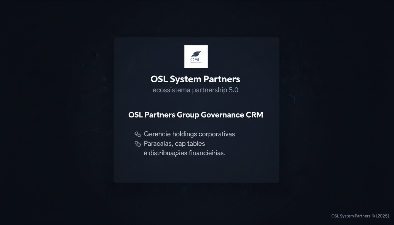 OSL System Partners — partnership 5.0