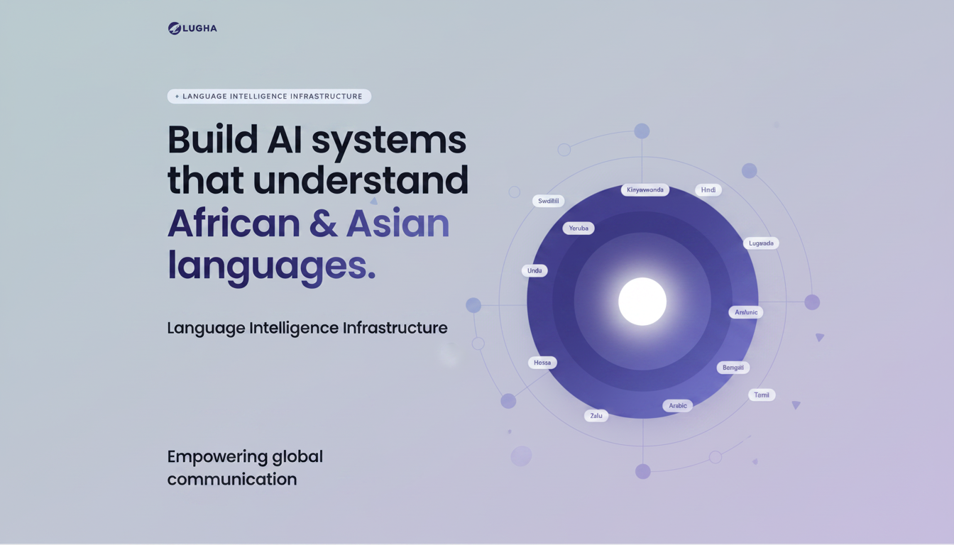 Lugha | Verifiable Language Intelligence Infrastructure for Emerging ...