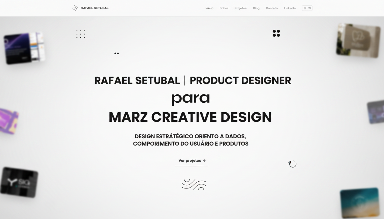 Projetos — Rafael Setubal | Product Designer