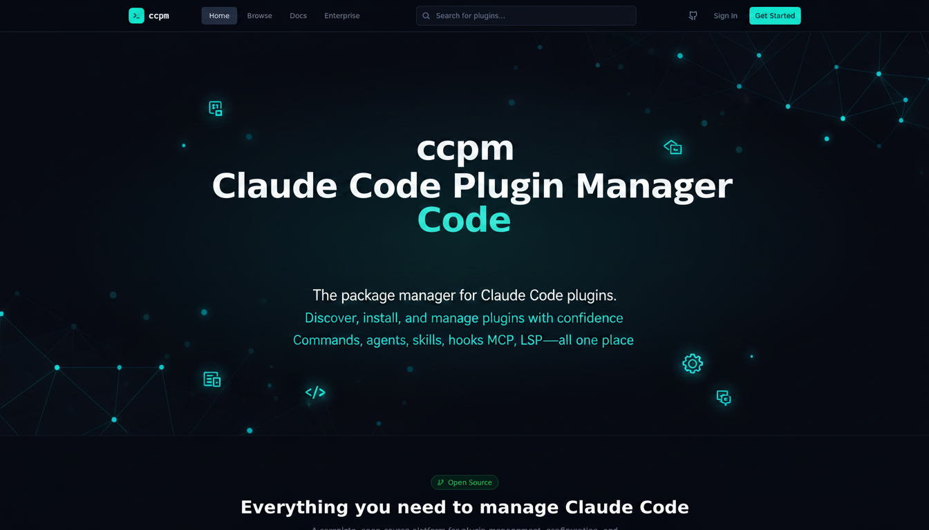 ccpm - Claude Code Plugin Manager