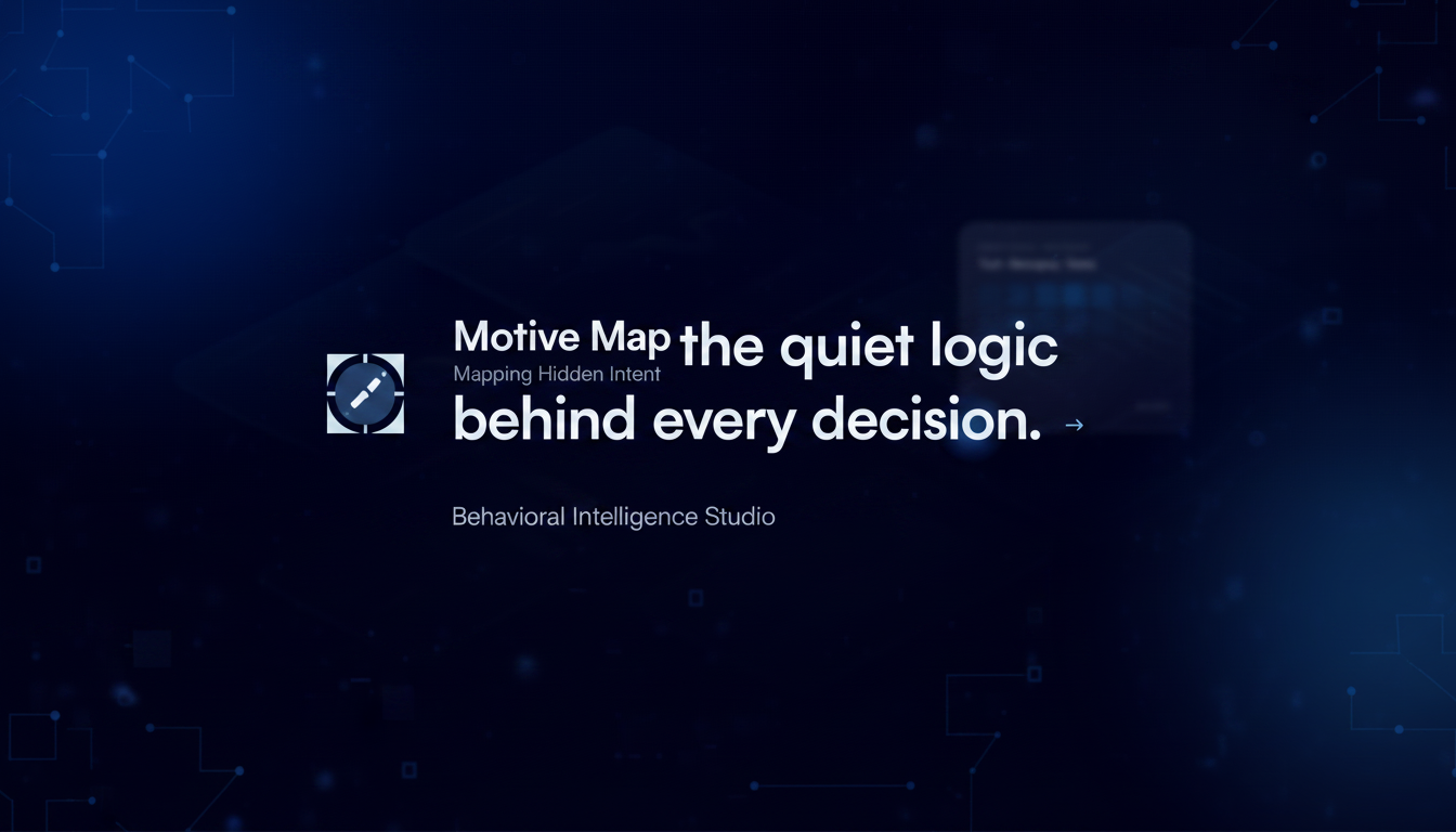 Motive Map — Market Research & Consumer Insights