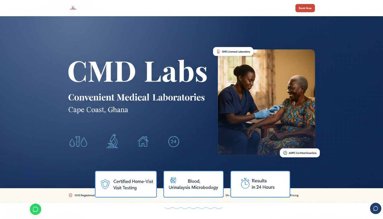 CMD Labs — Convenience Meets Accuracy | Cape Coast