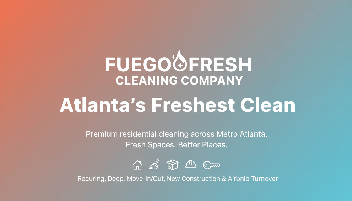 Cleaning Jobs in Metro Atlanta — Join Fuego Fresh
