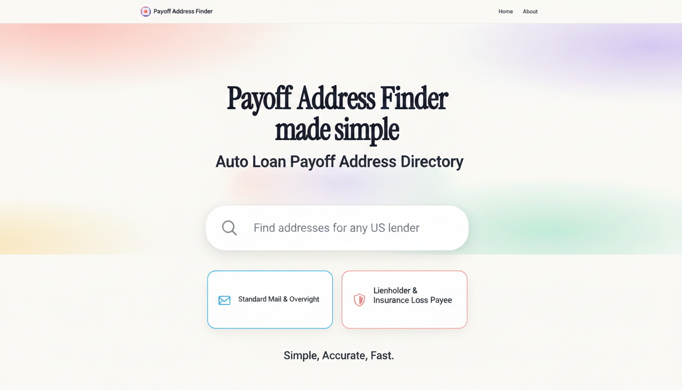 Kia Finance America Payoff Address & Overnight Address (2025) | Payoff Address Finder