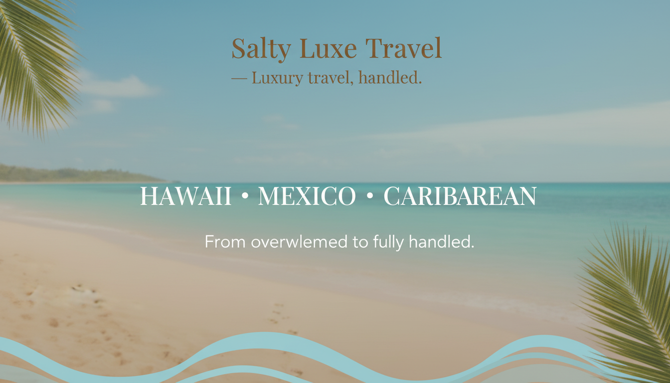Salty Luxe Travel logo