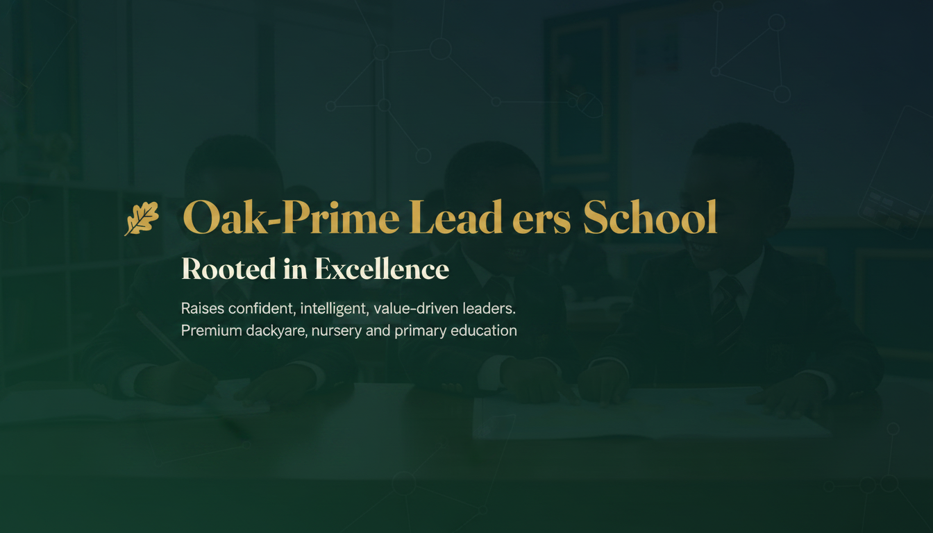 Oak-Prime Future Leaders School | Rooted in Excellence