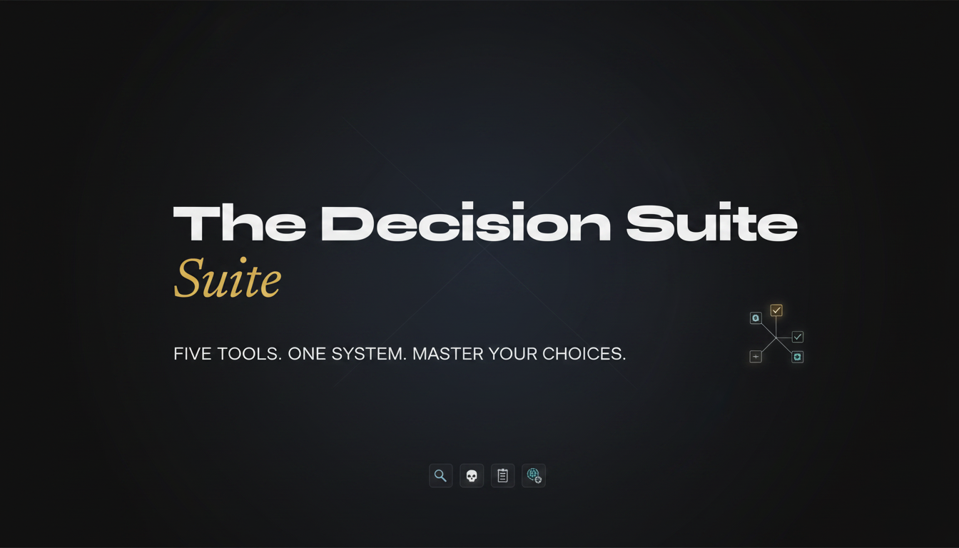 The Decision Suite — 官网预览图