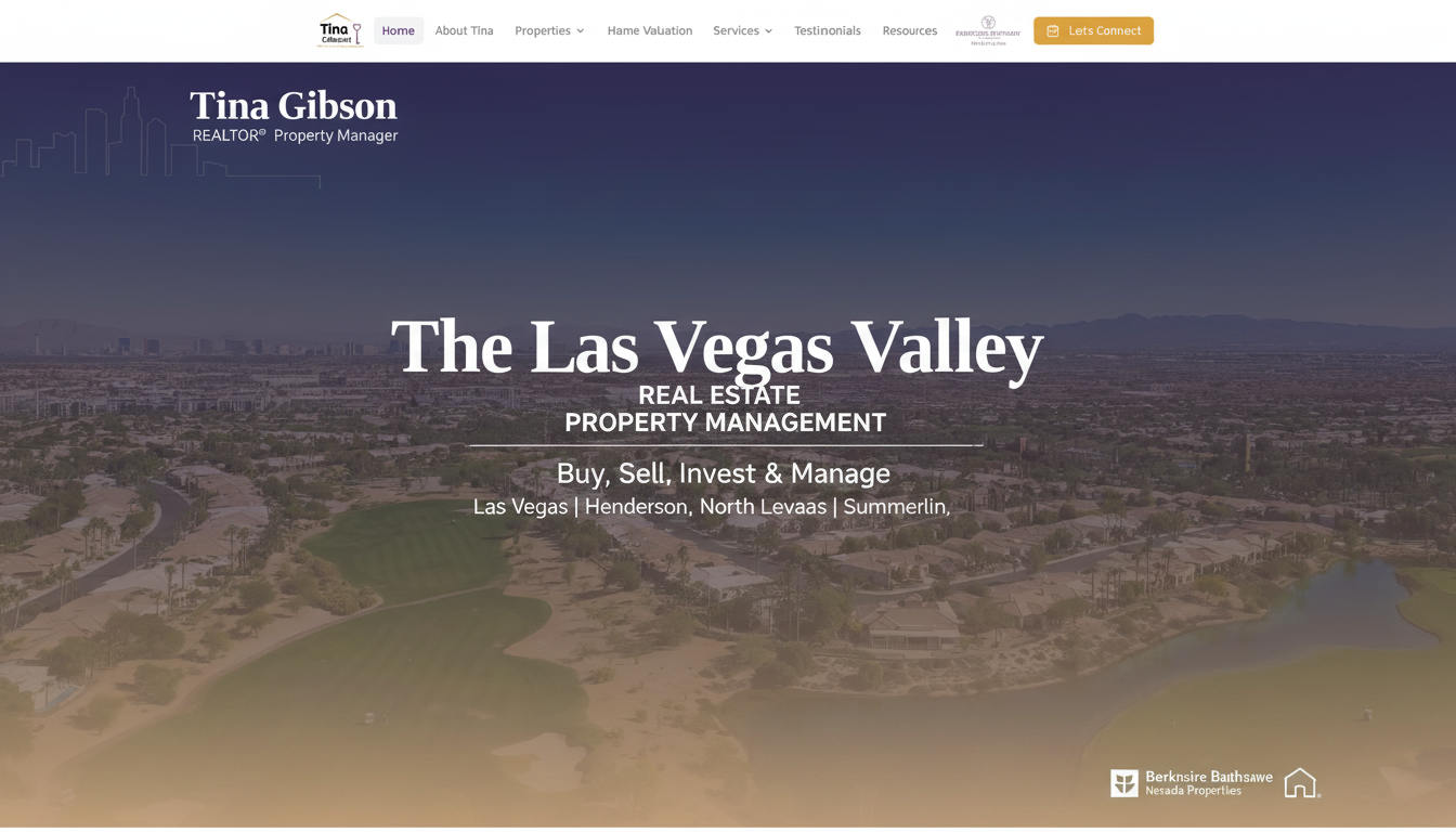 Tina Gibson Real Estate & Property Management cover