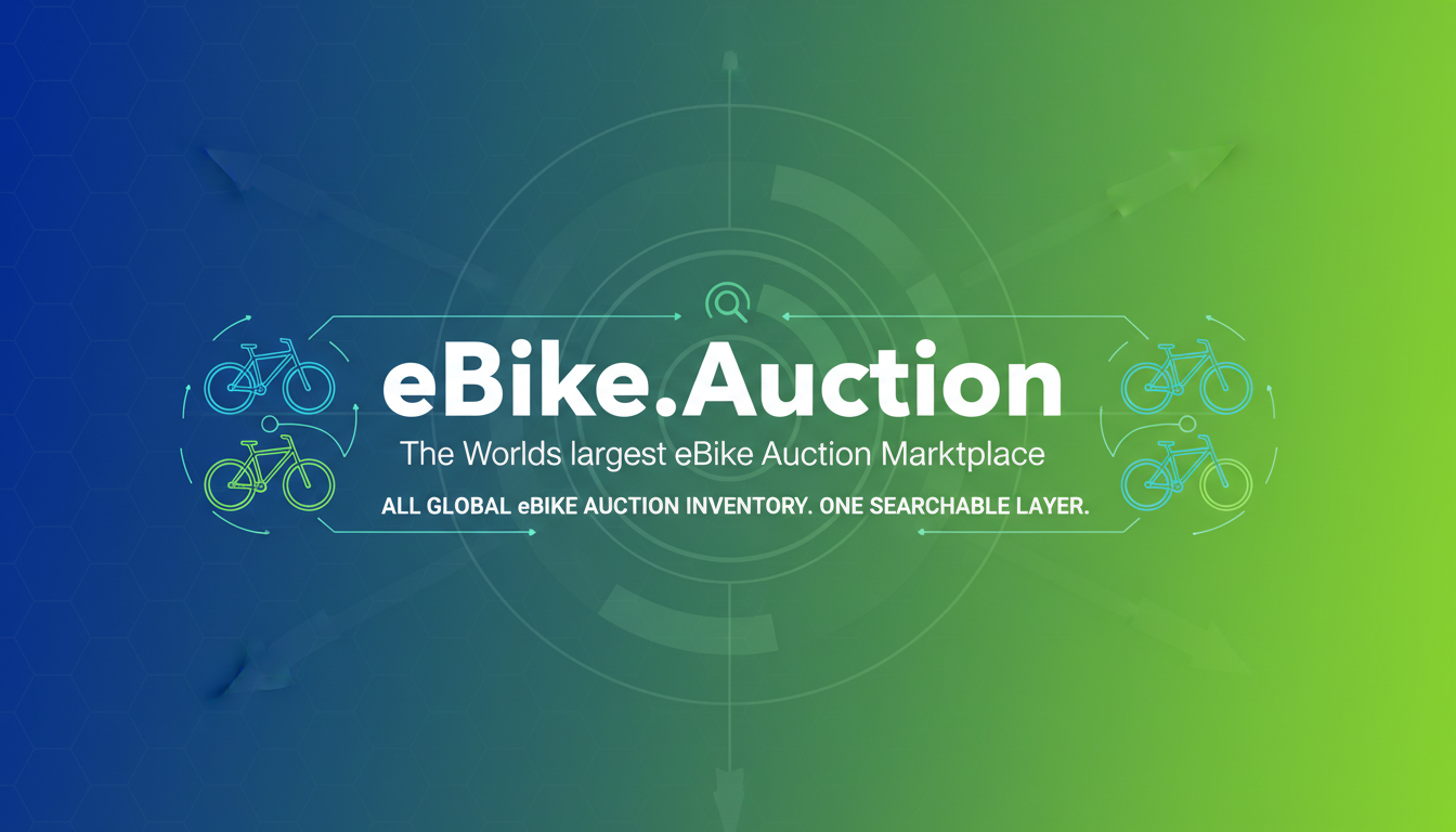 Screenshot of ebike.auction