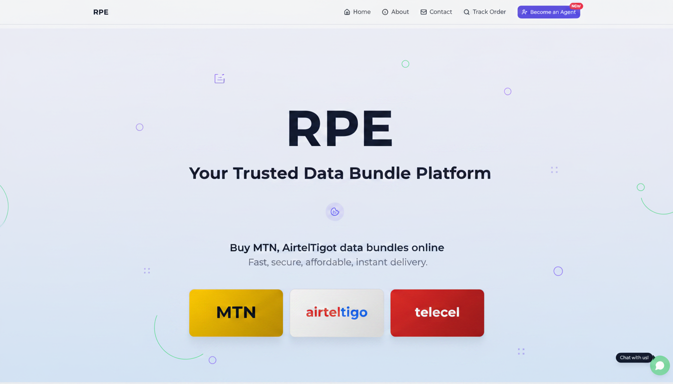 RPE - Your Trusted Data Bundle Platform
